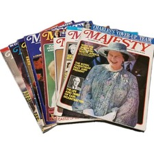 8x Majesty Magazine 1980 Book