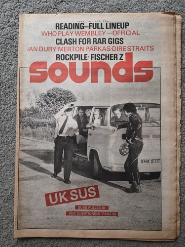 Sounds newspaper 1979 uk - sounds,
