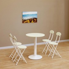Square round bar table - square/round, stools