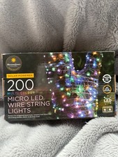 LED Solar String Lights