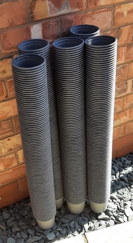 Plant pots 250 - used, 10.5cm