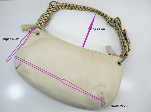 Vintage 1980s oroton cream - vintage,