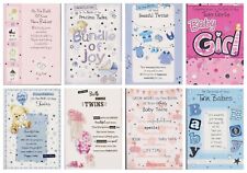 Twins ~ On The Birth Of Your Twins ~ Twin Boy's ~ Twin Girl's ~ Various Designs