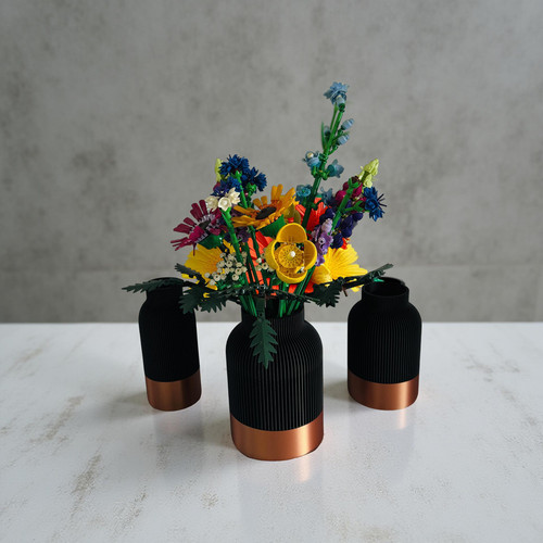 Vase for lego flowers - vase,