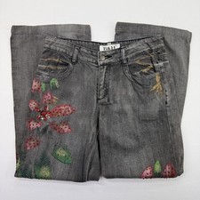 Y2K Floral Embellished Jeans