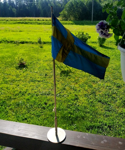 Vintage desktop sweden flag - vintage,