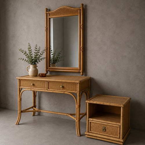 Vintage bamboo rattan - vintage, &