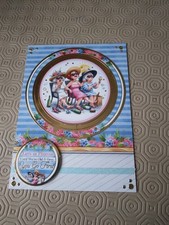 Handmade Hunkydory  Golden Oldies Birthday Card old and grey