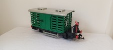 G scale 45mm EXCELLENT Playmobil Train Cattle Van Wagon NICE EXAMPLE