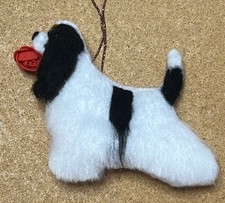 AMERICAN COCKER SPANIEL with a