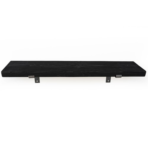 Wooden floating shelf vintage - shelf,