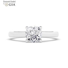 Cushion Diamond Engagement