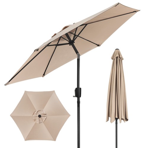 Large parasol garden table - large,