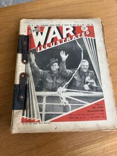 WW2.  Bundle of 24 Vintage War Illustrated Magazines. 1939-1942