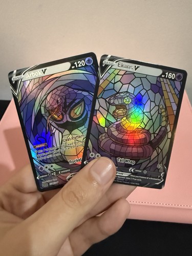Ekans arbok stained glass - ekans,
