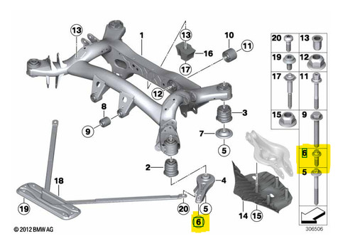 Bmw asa bolt - bmw, m10x30mm-pc-10.9