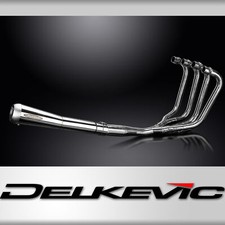 Honda CB750F2 92-01 Nighthawk 91-02 Polished Exhaust 4-1 Reverse Cone Silencer