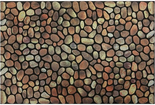 Stone pebbles effect - pebbles, rubber