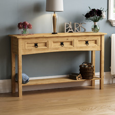 SALE 3 Drawer Console Table