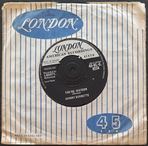 Johnny burnette you re - burnette, you're