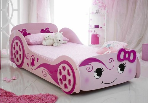 Pink girls single - 3ft,