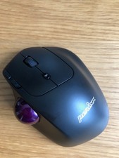 perixx PERIMICE-720 Wireless 2.4 GHz and Bluetooth Ergonomic Trackball Mouse