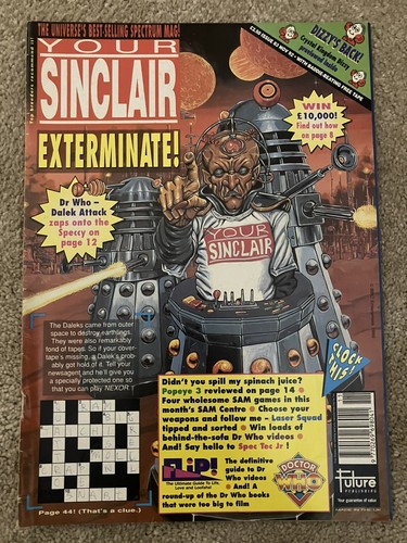 Your sinclair magazine issue - sinclair,