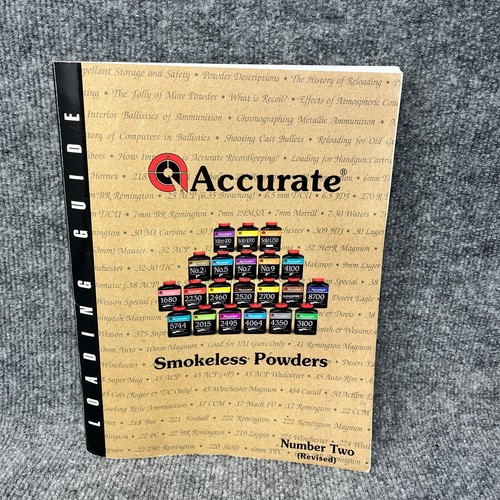 Accurate smokeless powders - accurate,
