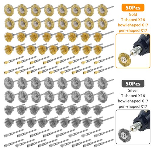 Wire wheel brush set - 50, x