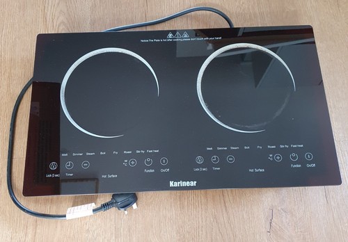 Double ceramic hob power - 9,