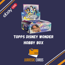 2025 Topps Disney Wonder Hobby Box  *ebay live*