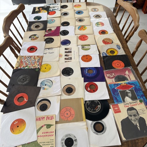 Job lot of single records - 50, ,