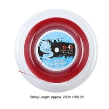 200m Reel Tennis String For Durable Offensive Players Soft Feeling