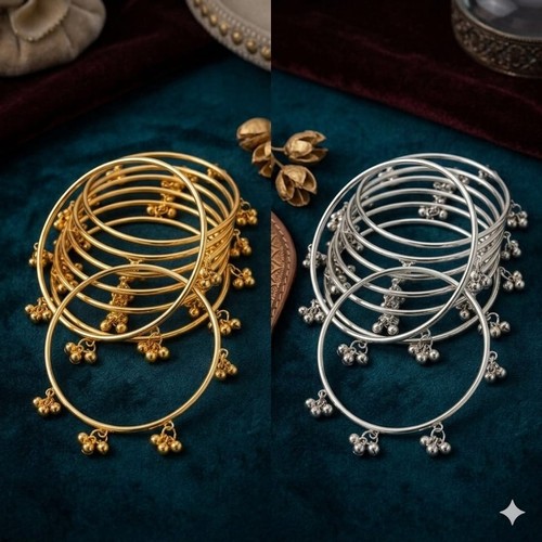 Kashmiri bangles 8pcs set - kashmiri,