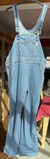 Carhartt Blue Dungarees Unisex Size M 8/10 Regular Pre Owned