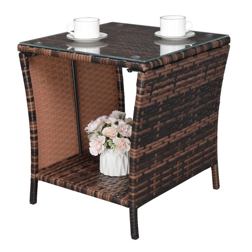 Yard wicker rattan side - yard,