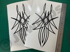 (X2) PINSTRIPE Design Stickers