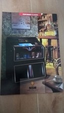 NSM Performer Classic CD Jukebox sales brochure / flyer / pamphlet