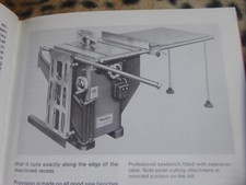 VINTAGE BOOK ON WOODWORKING MACHINERY DIY - EXPERT SUPER BOOK ON WORKSHOP EQUIP.