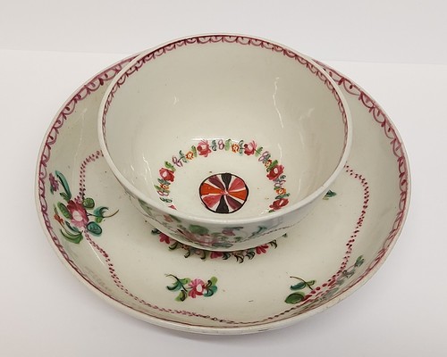 Antique new hall porcelain tea - new,