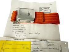 British Airways HS 748 G-BGMO Aircraft Extension Seatbelt