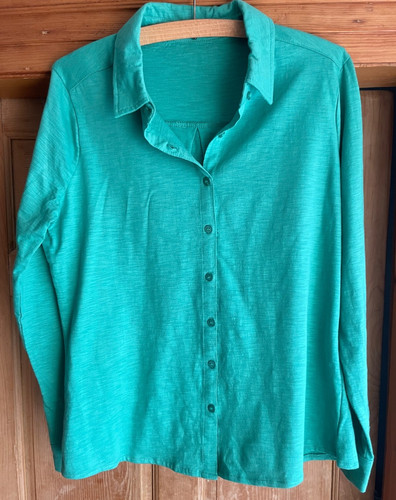 Woolovers women green cotton - green,