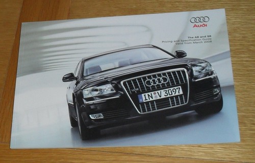 Audi brochure 2008 - audi, a8