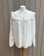 FatFace Rowan White Broderie