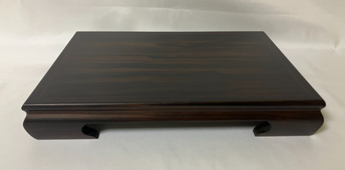 Japanese wood display - wood, stand