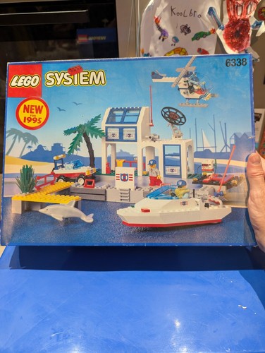 Lego town hurricane harbour - town,