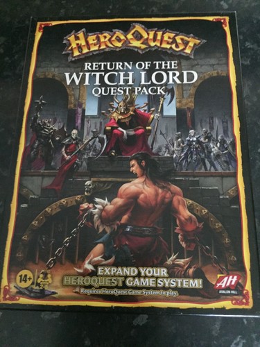 Avalon hill heroquest return - heroquest,