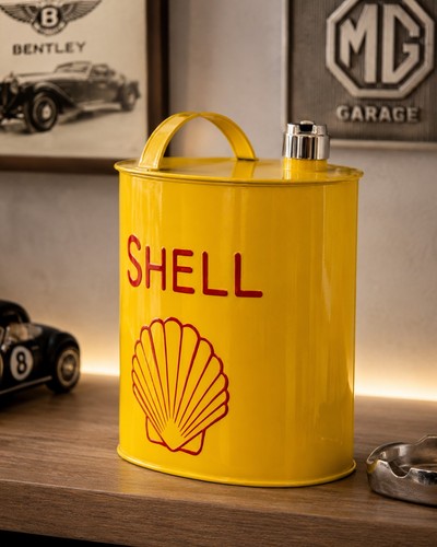 Decorative shell oval petrol - oval,