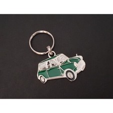 Austin Morris Cooper 850 Mini Profile Keychain (Green)
