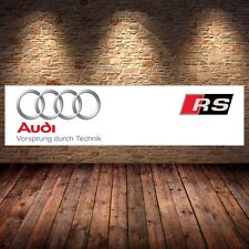 audi rs Banner Garage Workshop
